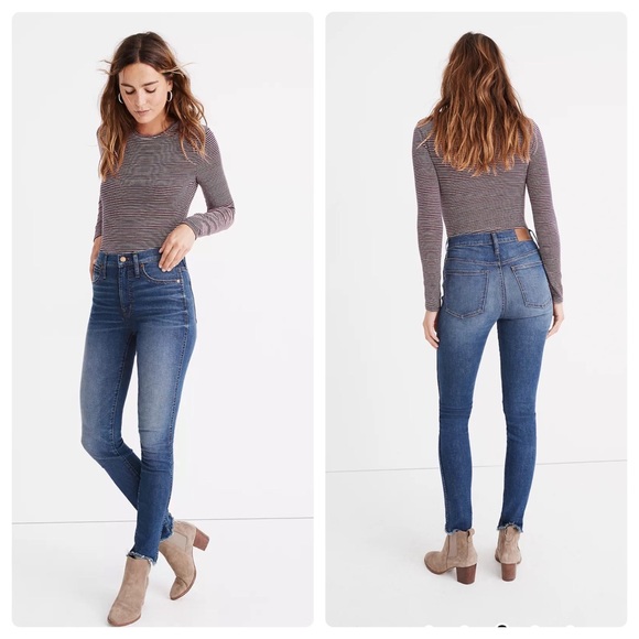 Madewell Denim - Madewell 10” High Rise Skinny Sz 26